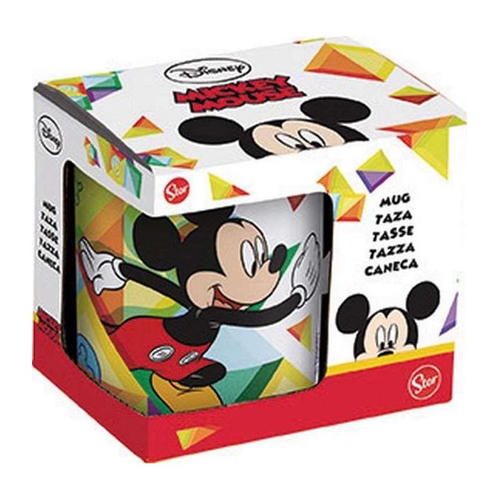 Taza Grande Safta Escolar 325 mL 117x87x100 mm Mickey Mouse Happy Smiles Taza Grande Safta Escolar 325 mL 117x87x100 mm Mickey Mouse Happy Smiles