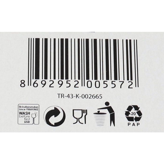 Lav Set 6 Copas Vino Tinto 240cc Ø7x7x16.5 cm (4 Cajas)