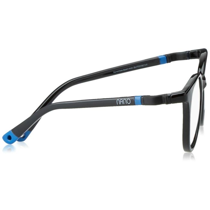 Montura de Gafas Unisex Nanovista NAO3150450SC Azul Negro 2