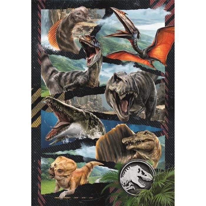 CLEMENTONI - 300 piezas Super - Jurassic World, Renacimiento 1 CLEMENTONI - 300 piezas Super - Jurassic World, Renacimiento 1