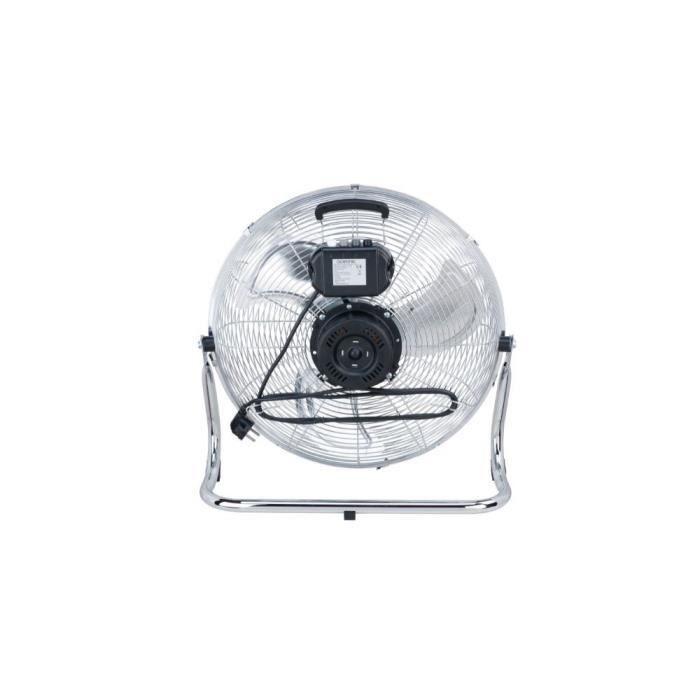 Ventilador de suelo industrial - Ventilador de circulación de aire - OCEANIC - 120 W - 3 velocidades - Ø 45 cm - Cromo 1 Ventilador de suelo industrial - Ventilador de circulación de aire - OCEANIC - 120 W - 3 velocidades - Ø 45 cm - Cromo 1