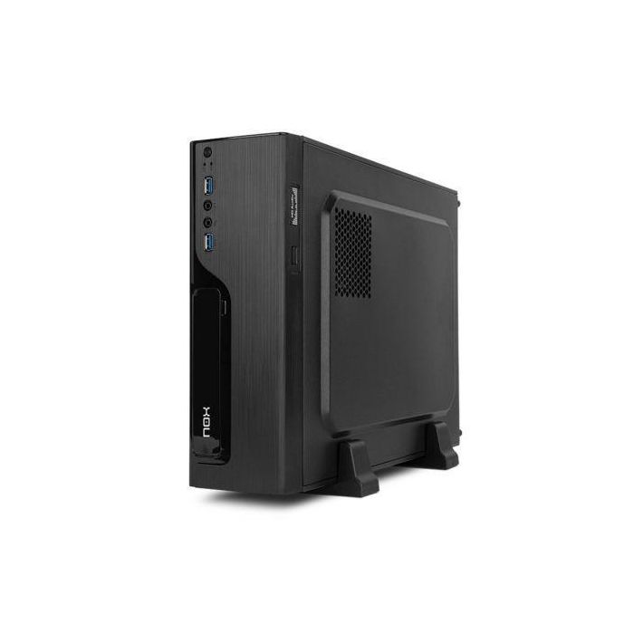 NOX Caja Sobremesa Slim LITE070 Micro-ATX con Fuente 500W, 2x USB 3.0 Negra 1 NOX Caja Sobremesa Slim LITE070 Micro-ATX con Fuente 500W, 2x USB 3.0 Negra 1