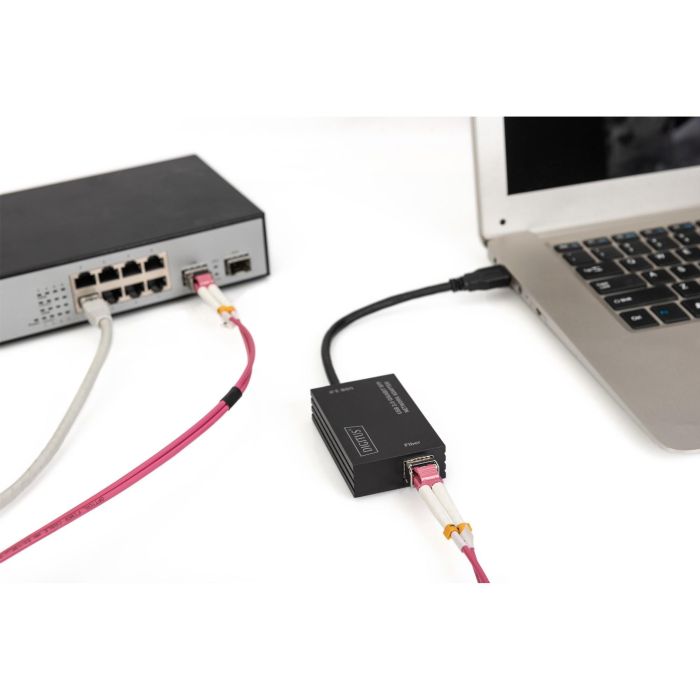 DIGITUS USB 3.0 Gigabit SFP Netzwerkadapter 1 DIGITUS USB 3.0 Gigabit SFP Netzwerkadapter 1