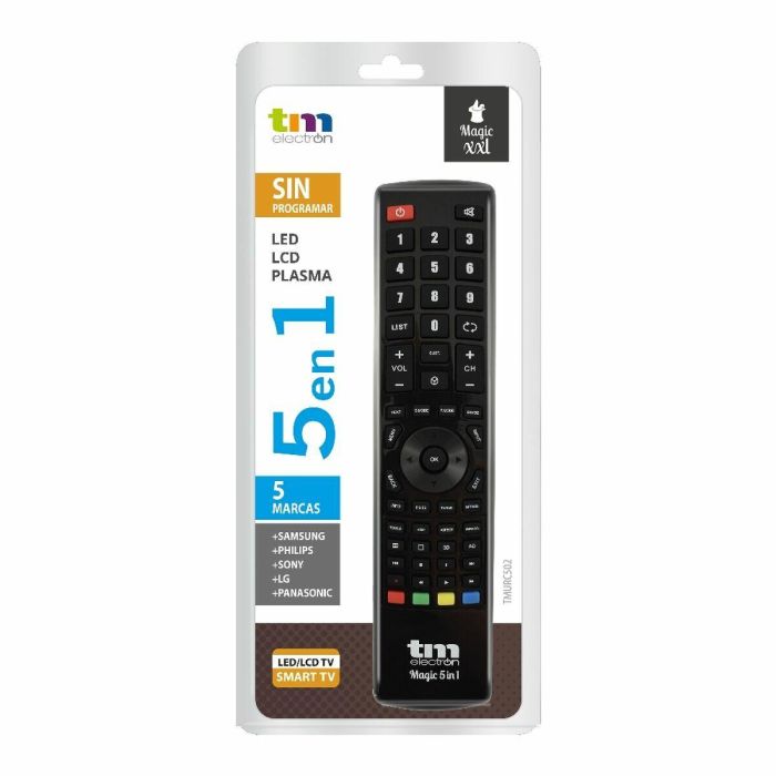 Mando a Distancia Universal TM Electron TMURC501 Gris 11 Mando a Distancia Universal TM Electron TMURC501 Gris 11