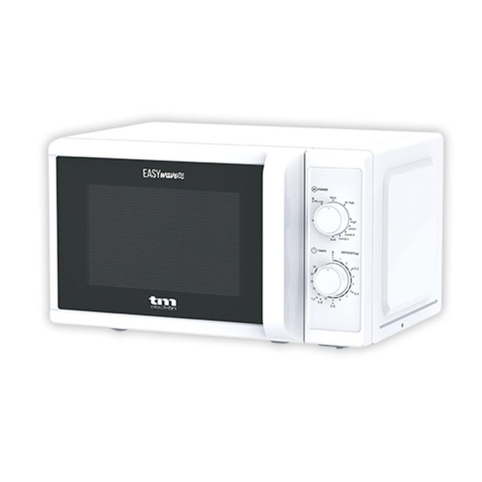 Microondas con Grill TM Electron Blanco 700 W 20 L Microondas con Grill TM Electron Blanco 700 W 20 L