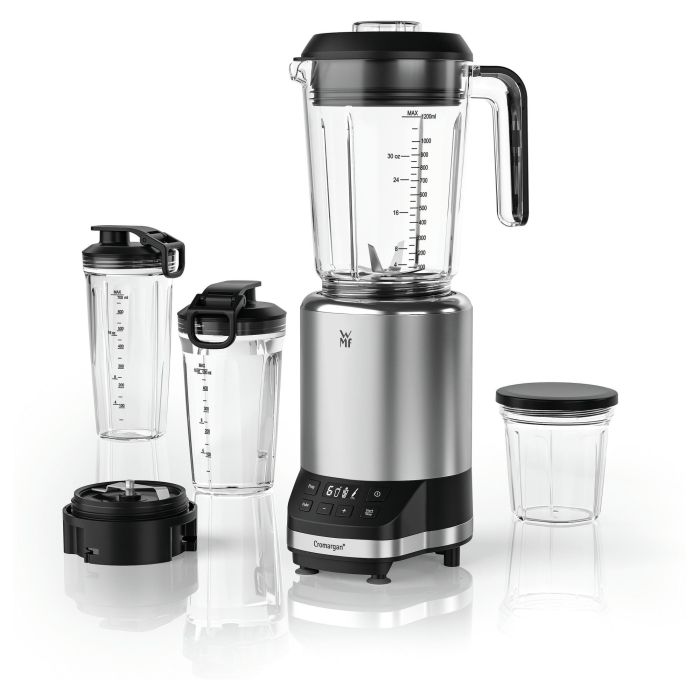 WMF 416530011 Batidora de vaso Kult Pro, 1200W, 1.2L, Acero Inoxidable, 30.000 RPM