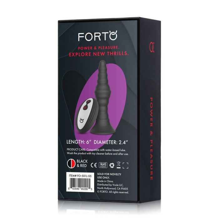 Plug Anal Forto Negro 2