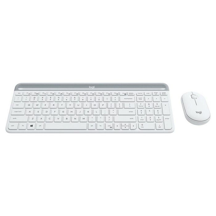 Teclado y Ratón Logitech MK470 Blanco Francés AZERTY 5 Teclado y Ratón Logitech MK470 Blanco Francés AZERTY 5