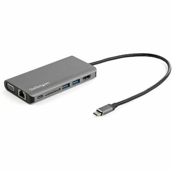 Adaptador USB-C Startech DKT30CHVAUSP Gris Adaptador USB-C Startech DKT30CHVAUSP Gris