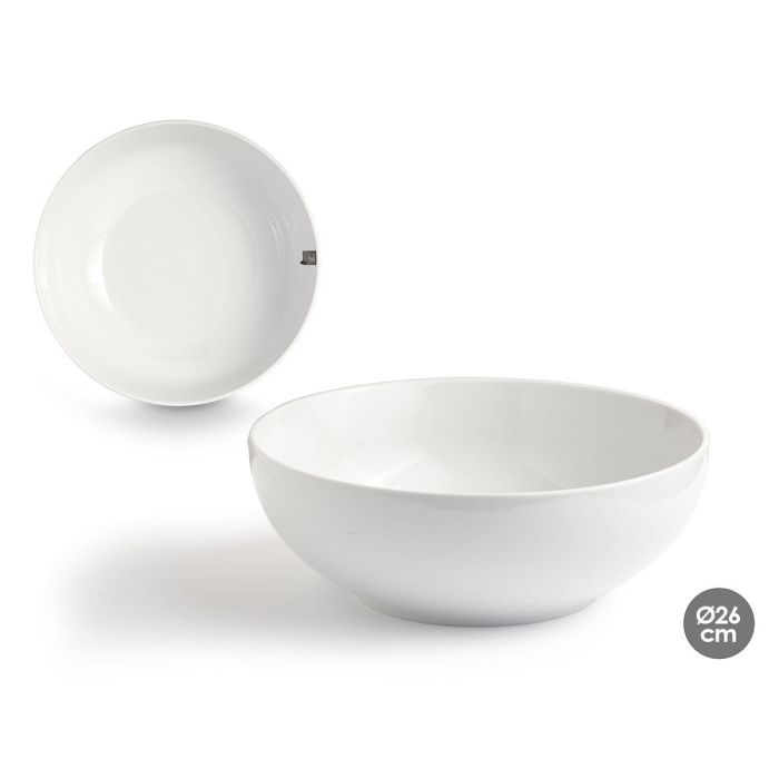 Bol Porcelana Redondo 26 Cm Vessia (12 Unidades) Bol Porcelana Redondo 26 Cm Vessia (12 Unidades)