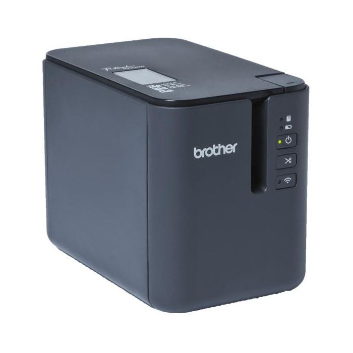 Brother P-Touch P950NW Rotuladora Térmica Inalámbrica y Alámbrica, 360 DPI, 60 mm/s, USB, WiFi, Ethernet, Negro 2