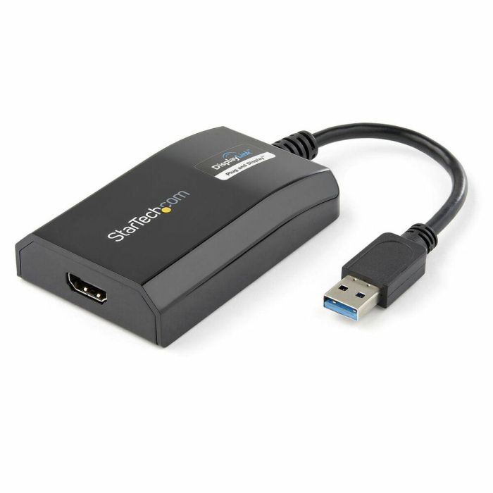 Adaptador USB 3.0 a HDMI Startech USB32HDPRO Negro 0 Adaptador USB 3.0 a HDMI Startech USB32HDPRO Negro 0
