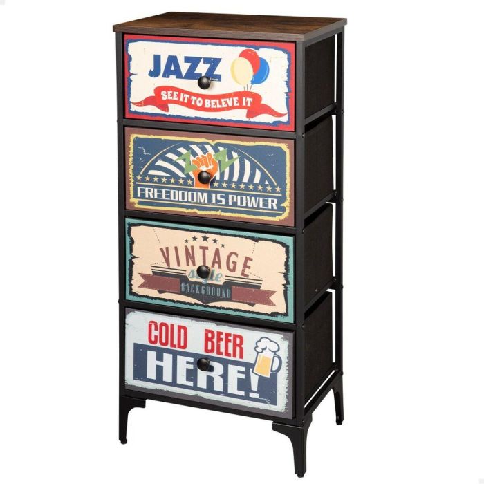 Cómoda Max Home Vintage 45 x 98 x 30 cm 0 Cómoda Max Home Vintage 45 x 98 x 30 cm 0