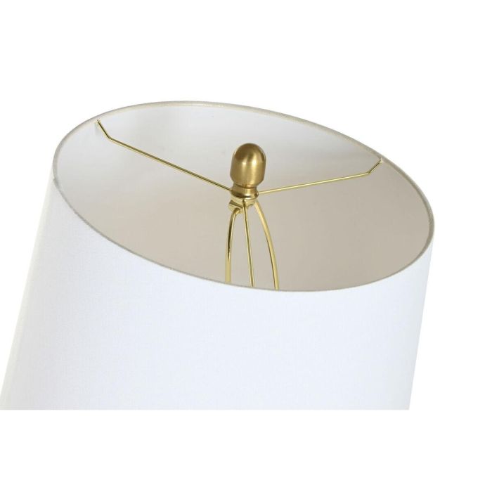 Lampara Pie Glam DKD Home Decor Blanco Dorado 43 x 170 x 43 cm 3 Lampara Pie Glam DKD Home Decor Blanco Dorado 43 x 170 x 43 cm 3
