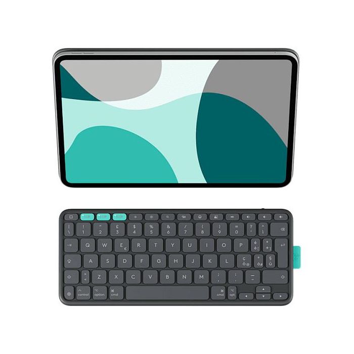 Logitech Flip Folio Teclado QWERTY Internacional EE.UU. Grafito para iPad Pro 11 pulgadas (M4) y iPad Air 11 pulgadas (M2, M3, 5a generación), Inalámbrico, Bluetooth Logitech Flip Folio Teclado QWERTY Internacional EE.UU. Grafito para iPad Pro 11 pulgadas (M4) y iPad Air 11 pulgadas (M2, M3, 5a generación), Inalámbrico, Bluetooth