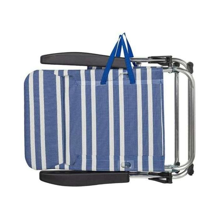 Silla playa aluminio plegable mykonos 5 posiciones 61x50x85 cm con asa. 21 Silla playa aluminio plegable mykonos 5 posiciones 61x50x85 cm con asa. 21