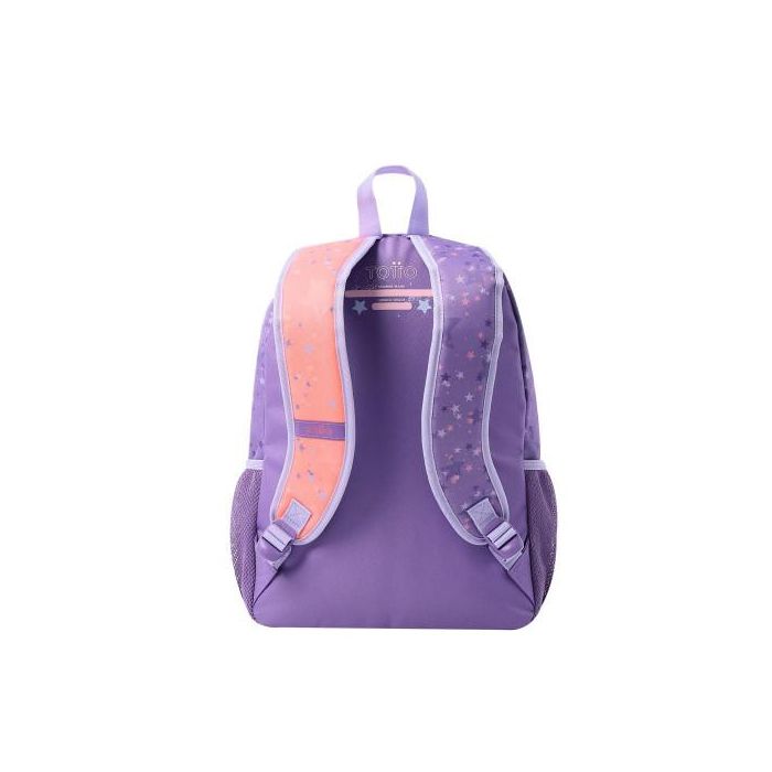 Totto MOCHILA MORRAL STAR CAT L para niña MJ04STC003-2410-4Q8L - Poliéster, morado, con llavero sonoro, 7-10 años 0 Totto MOCHILA MORRAL STAR CAT L para niña MJ04STC003-2410-4Q8L - Poliéster, morado, con llavero sonoro, 7-10 años 0