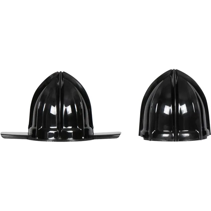 Livoo Exprimidor Eléctrico de Cítricos DOD210 - 40W, Conos Grande y Pequeño, Acero Inoxidable/Negro