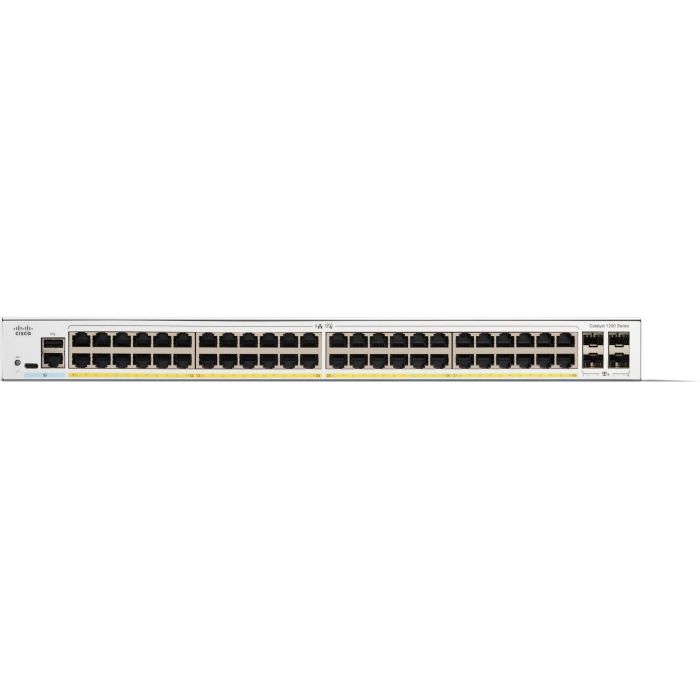 Cisco CATALYST 1200 48-PORT GE POE - Switch de Red Ethernet con Alimentación 1