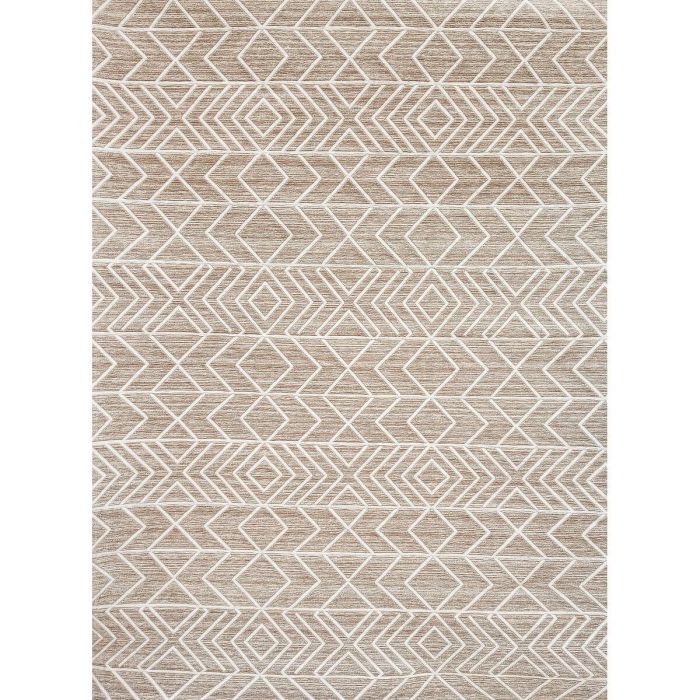 Alfombra Romimex Beige Chenille 140 x 200 x 1 cm