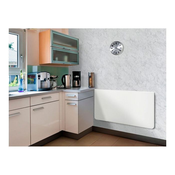 Fepre Abat-plan Escuadra de Acero Plegable Blanca 11 x 20 cm Alta Resistencia Soporta 200kg (2 Unidades) 1