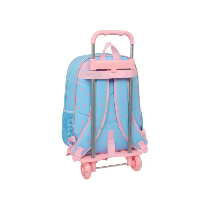 Safta Mochila Infantil 180+Carro 905 Stitch "Happy" 33x42x14 Cm 1