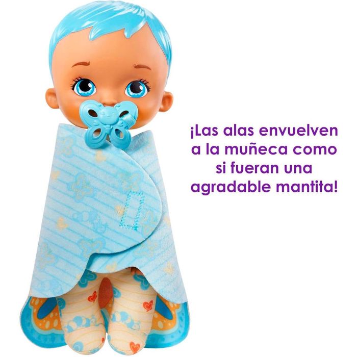 Mattel My Garden Baby Mi Primer Bebe Mariposa Azul Hbh38 1