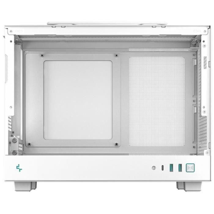 DeepCool DEE1721265501189 Minitorre CH160 mT Blanca, diseño compacto y optimizado para Mini-ITX 1 DeepCool DEE1721265501189 Minitorre CH160 mT Blanca, diseño compacto y optimizado para Mini-ITX 1