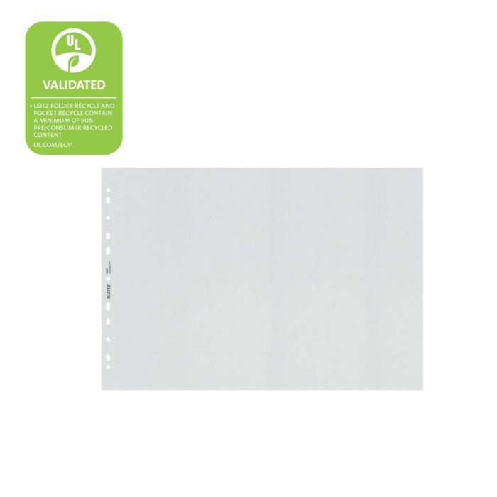 Fundas Leitz Transparente A3 Reciclado 25 Unidades 3 Fundas Leitz Transparente A3 Reciclado 25 Unidades 3