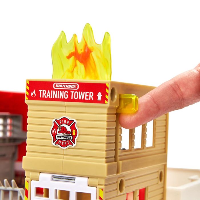 Estacion Bomberos Con Sonido Matchbox Hbd76 Mattel 2 Estacion Bomberos Con Sonido Matchbox Hbd76 Mattel 2