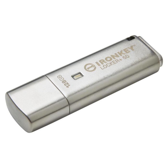 Memoria USB Kingston IKLP50 Gris 128 GB 2 Memoria USB Kingston IKLP50 Gris 128 GB 2