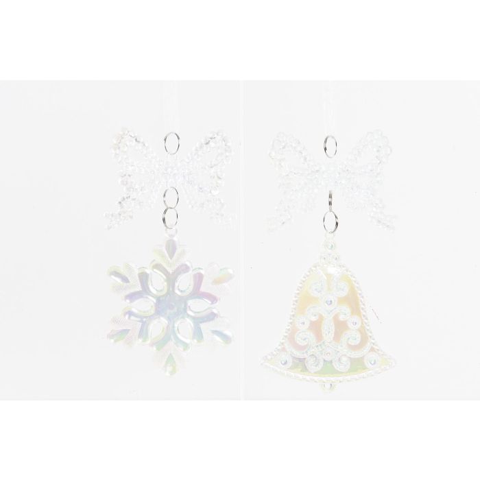 DKD Home Decor Decoración Colgante Navidad Fantasía Acrílico Multicolor Surtido Aleatorio Pack 24 Unidades 2x12x7.5 cm 2 DKD Home Decor Decoración Colgante Navidad Fantasía Acrílico Multicolor Surtido Aleatorio Pack 24 Unidades 2x12x7.5 cm 2