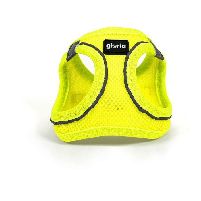 Gloria Arnés-Vestido Air Mesh Trek Star Ligero Transpirable Reflectante Amarillo Talla L Cuello 33.4-35cm Pecho 51-52cm 1