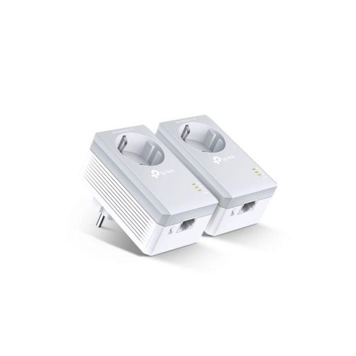 TP-Link TL-PA4010P KIT V5 adaptador de red PowerLine 600 Mbit/s Ethernet Blanco 2 pieza(s) TP-Link TL-PA4010P KIT V5 adaptador de red PowerLine 600 Mbit/s Ethernet Blanco 2 pieza(s)