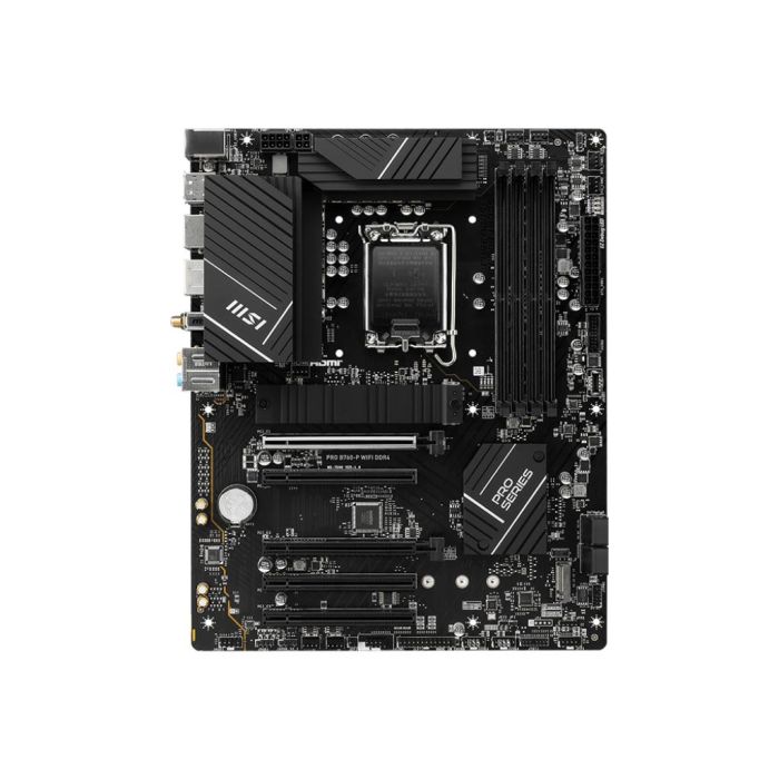 MSI PRO B760-P WiFi DDR4 placa base LGA 1700 ATX 1 MSI PRO B760-P WiFi DDR4 placa base LGA 1700 ATX 1