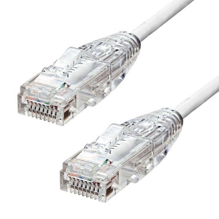 ProXtend Slim CAT6A UTP Ethernet Cable White 12.5m ProXtend Slim CAT6A UTP Ethernet Cable White 12.5m