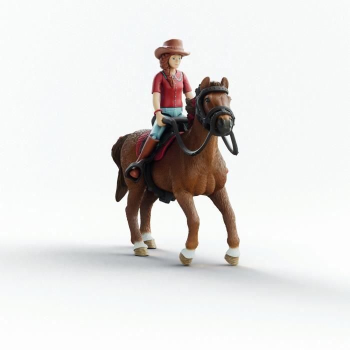 Schleich SCH42711 Horse Club - Figuras de Hannah y Cayenne, para niños de 4 años en adelante 0 Schleich SCH42711 Horse Club - Figuras de Hannah y Cayenne, para niños de 4 años en adelante 0