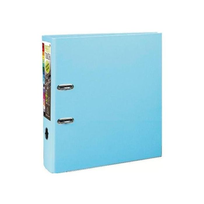 Exacompta Archivador Palanca Prem'Touch Pp A4 Maxi Lomo De 80 mm Rado Azul Claro Exacompta Archivador Palanca Prem'Touch Pp A4 Maxi Lomo De 80 mm Rado Azul Claro