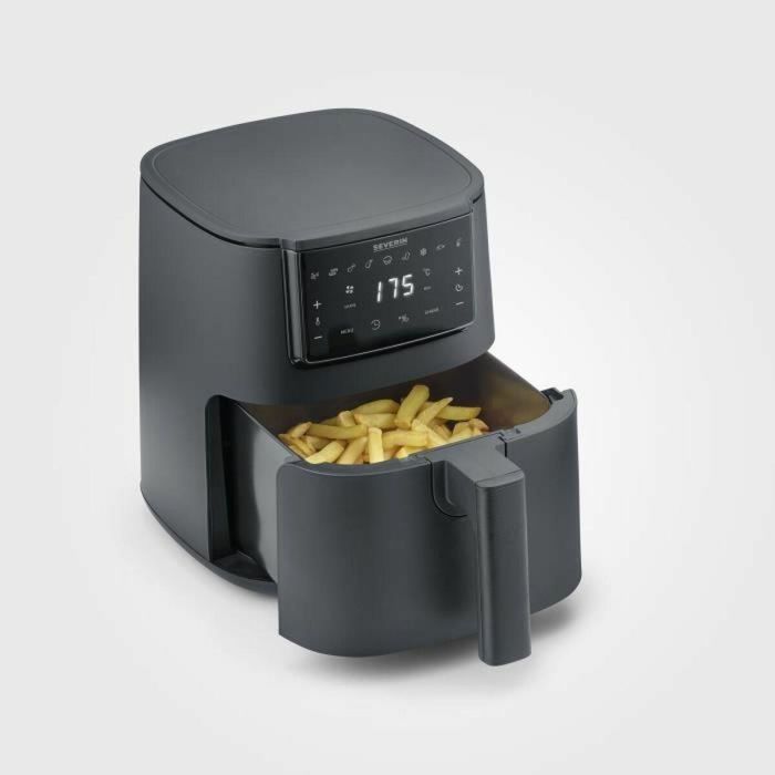Severin FR2461 Freidora de aire 4L con 8 programas y 1300W de potencia 2