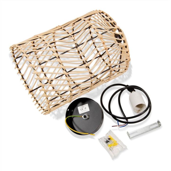 Lámpara Colgante Cotia SKD-P80030, Diseño Elegante, Acabados de Máxima Calidad, Compatible con Bombilla LED E27, Cable de Suspensión Ajustable 5 Lámpara Colgante Cotia SKD-P80030, Diseño Elegante, Acabados de Máxima Calidad, Compatible con Bombilla LED E27, Cable de Suspensión Ajustable 5