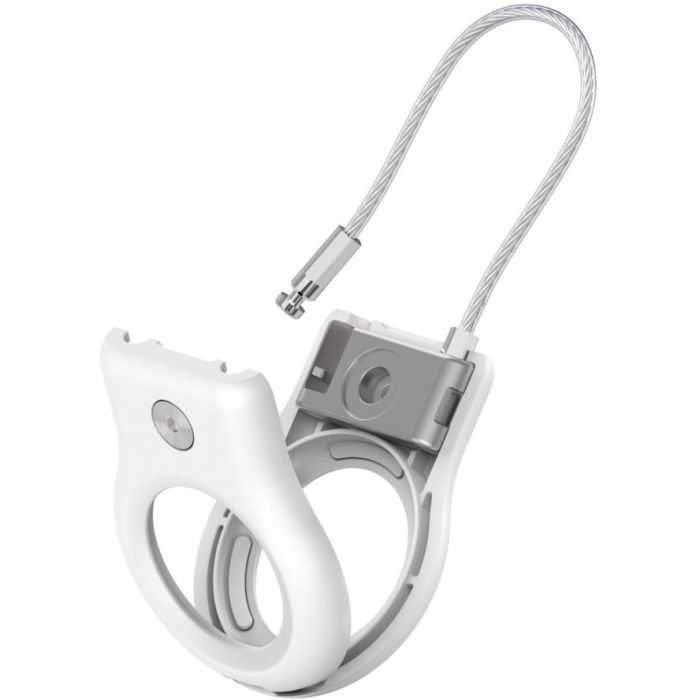 Funda Airtag Belkin MSC009BTWH Blanco Gris 3 Funda Airtag Belkin MSC009BTWH Blanco Gris 3