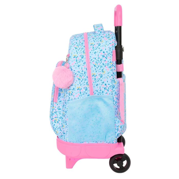 Mochila Escolar con Ruedas Vicky Martín Berrocal Paraíso Azul Rosa 33 x 45 x 22 cm 1 Mochila Escolar con Ruedas Vicky Martín Berrocal Paraíso Azul Rosa 33 x 45 x 22 cm 1