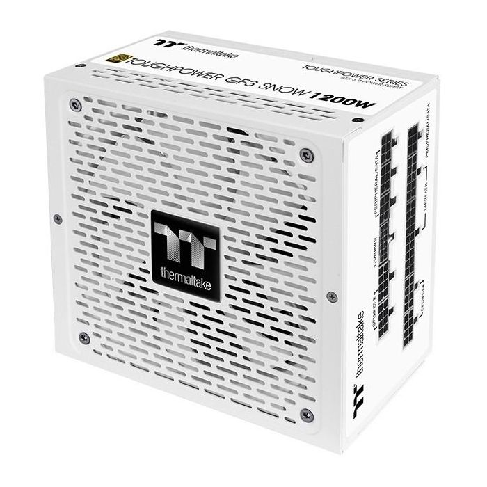 Thermaltake Toughpower GF3 Snow 1200W Fuente Alimentación PC ATX 3.0 Modular 80 PLUS Gold Blanco 2