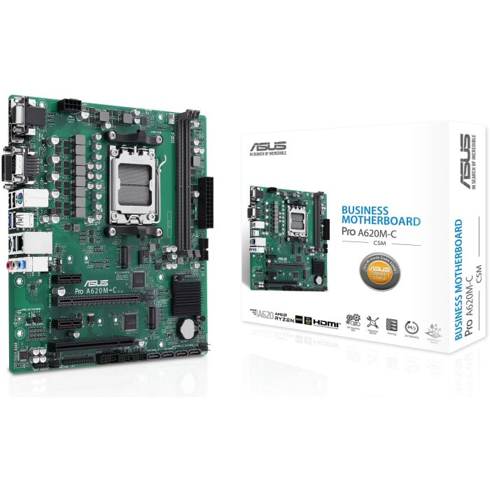ASUS Placa Base A620M-C-CSM mATX Socket AM5 para AMD Ryzen 7000 Series DDR5 0 ASUS Placa Base A620M-C-CSM mATX Socket AM5 para AMD Ryzen 7000 Series DDR5 0