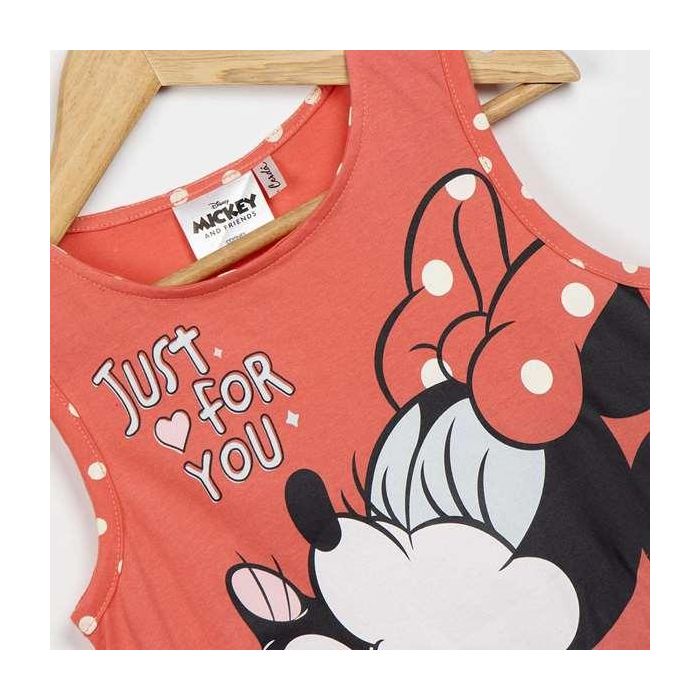 Vestido single jersey minnie 3 años 2