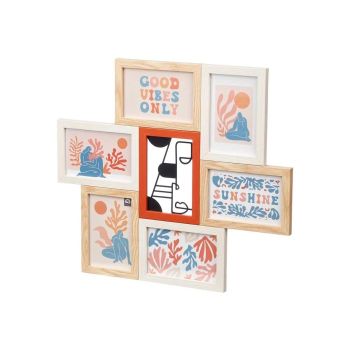 Portafoto Multiple 6 10X15Cm Con Metal Giftdecor (6 Unidades) 1 Portafoto Multiple 6 10X15Cm Con Metal Giftdecor (6 Unidades) 1
