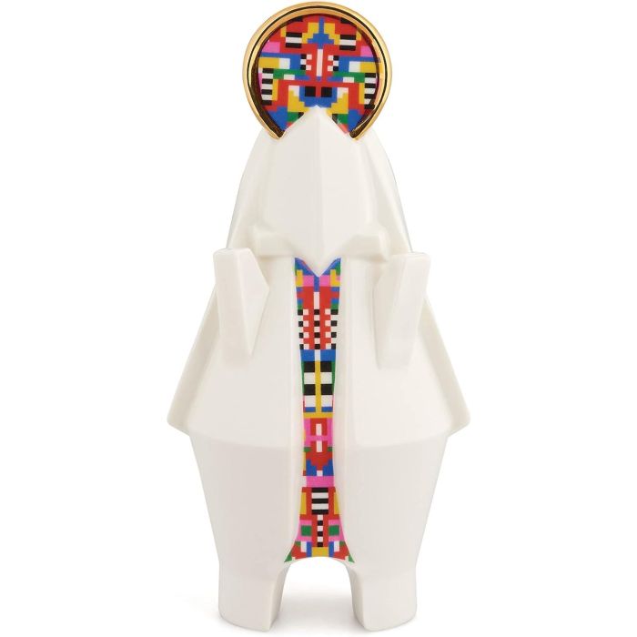 Alessi ESA05 2 Figura de Porcelana Decorada a Mano, Diseño Elena Salmistraro