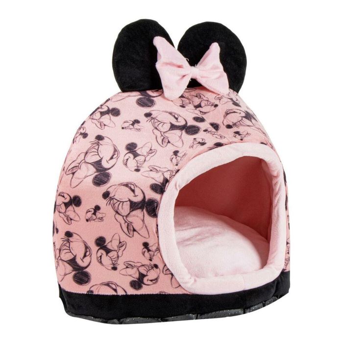 Cerdá Cueva Cama para Perro Minnie Mouse Negra Talla Única