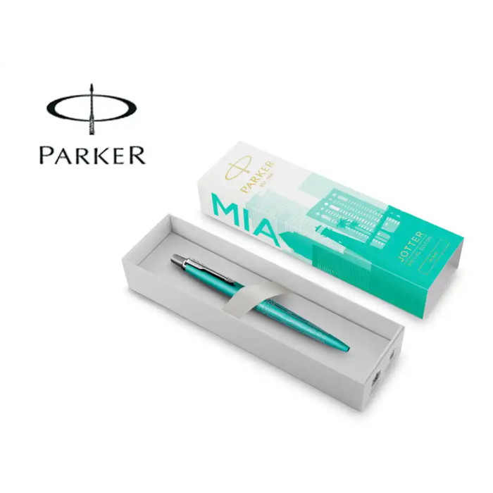 Boligrafo Parker Jotter Core Global Icons Miami Turquesa Ct 0 Boligrafo Parker Jotter Core Global Icons Miami Turquesa Ct 0