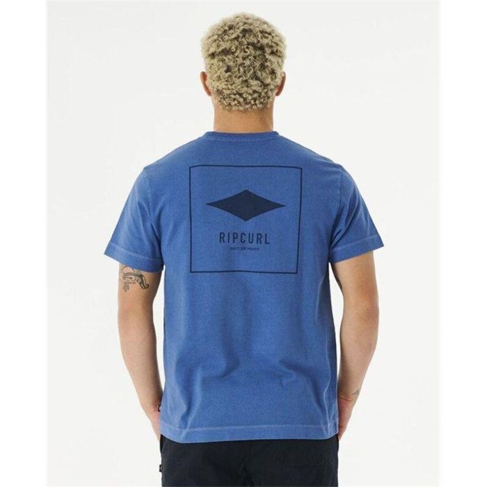 Camiseta Rip Curl Quality Surf Products Azul Hombre 3